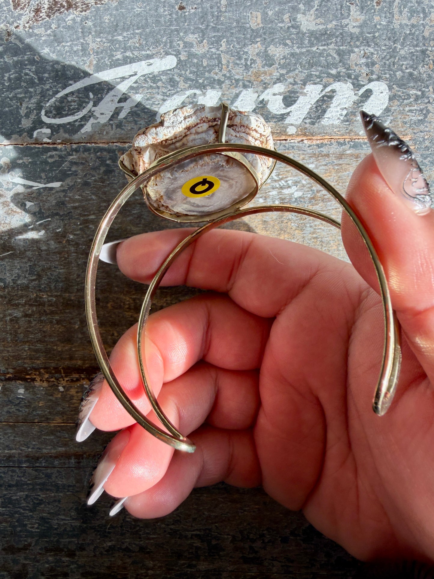 Druzy Agate Bracelet | Opt Q