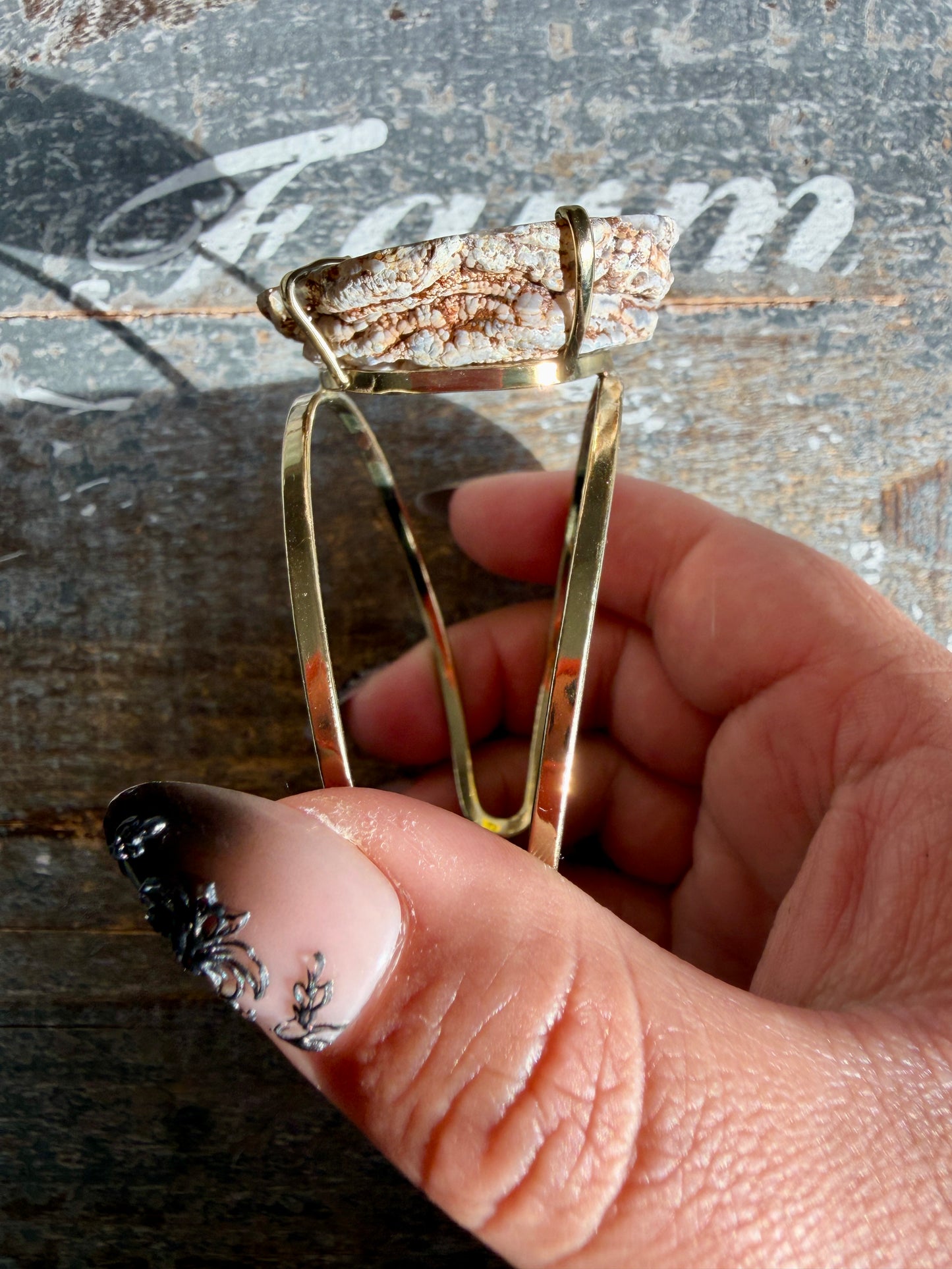 Druzy Agate Bracelet | Opt Q