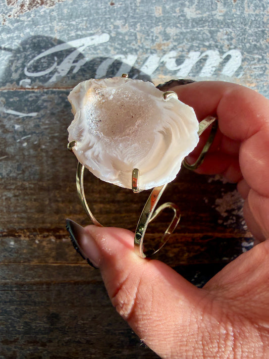 Druzy Agate Bracelet | Opt R