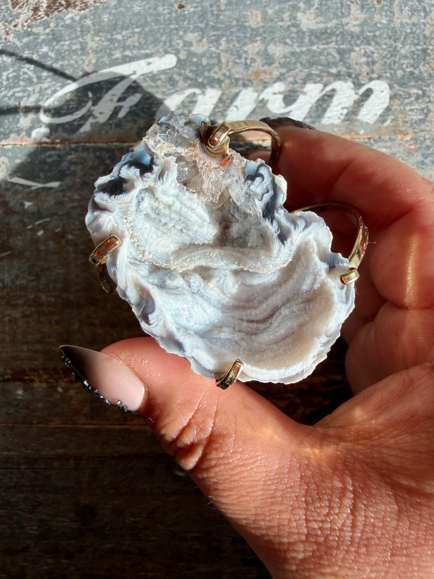 Druzy Agate Bracelet | Opt N