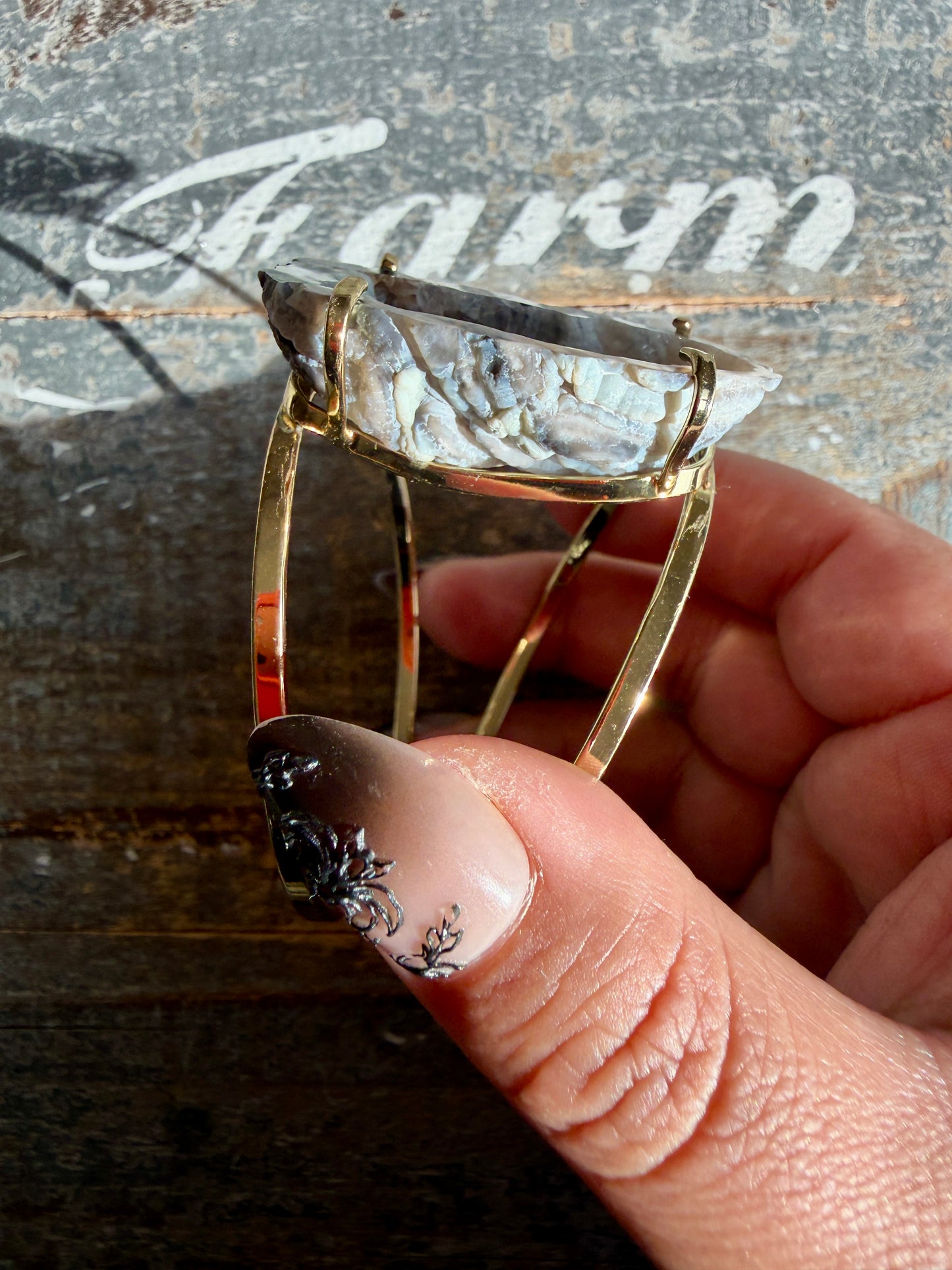 Druzy Agate Bracelet | Opt N