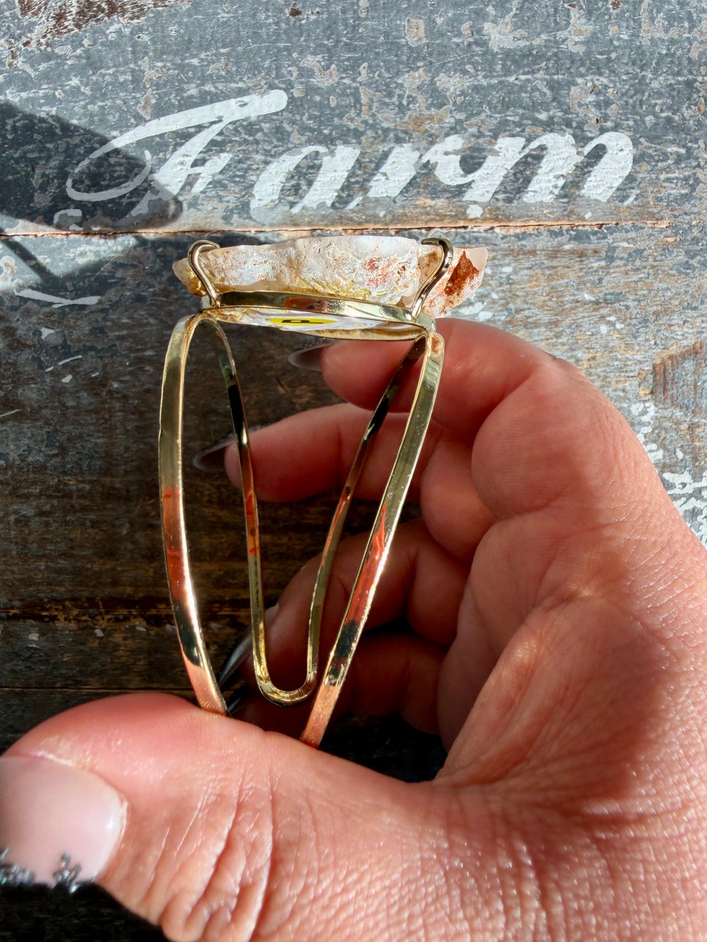 Druzy Agate Bracelet | Opt P