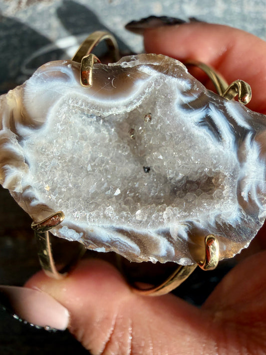 Druzy Agate Bracelet | Opt O