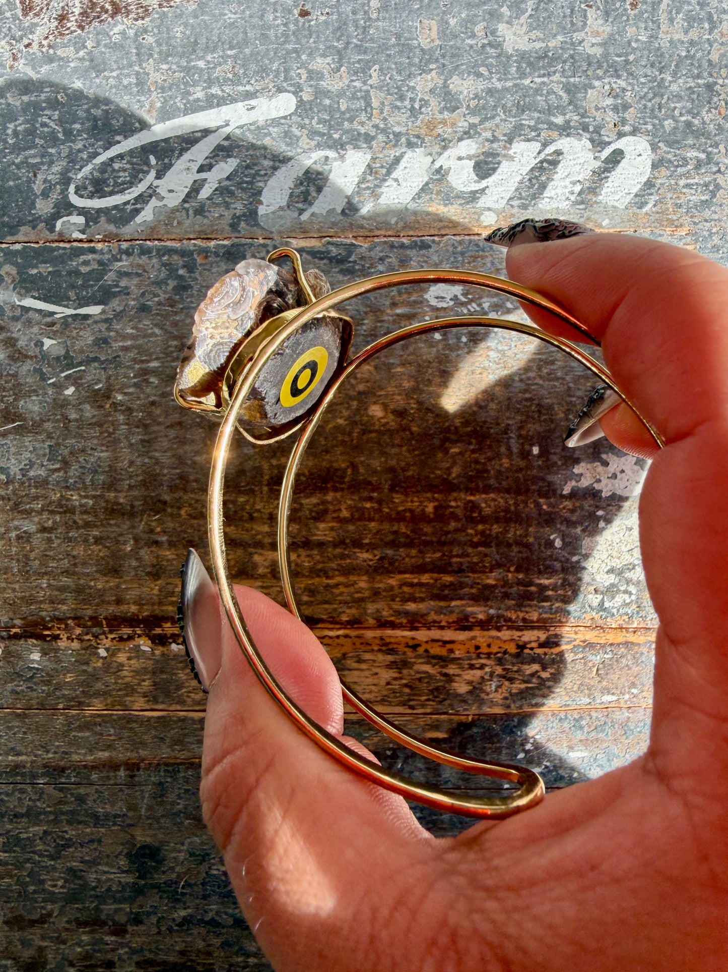 Druzy Agate Bracelet | Opt O