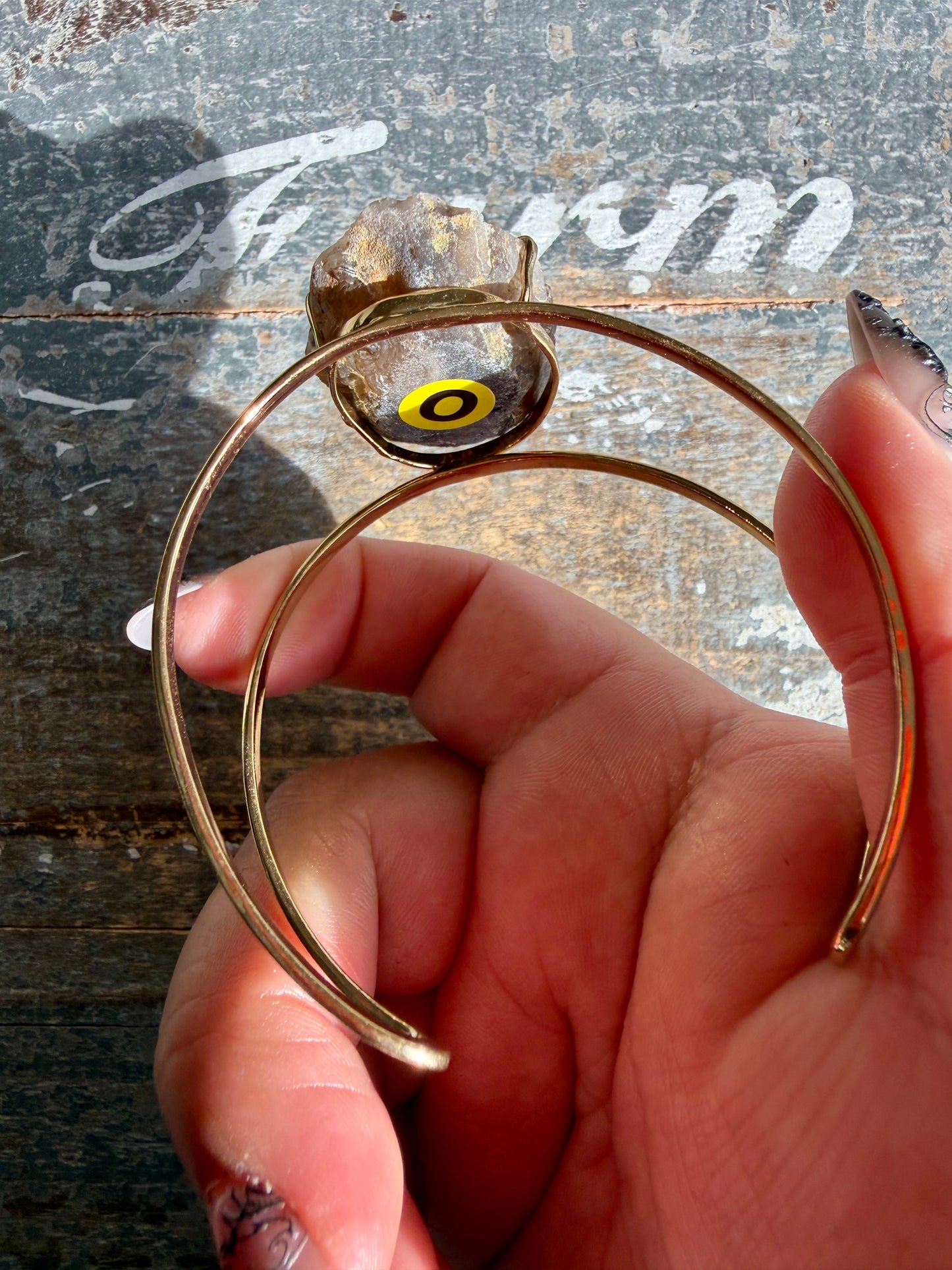 Druzy Agate Bracelet | Opt O