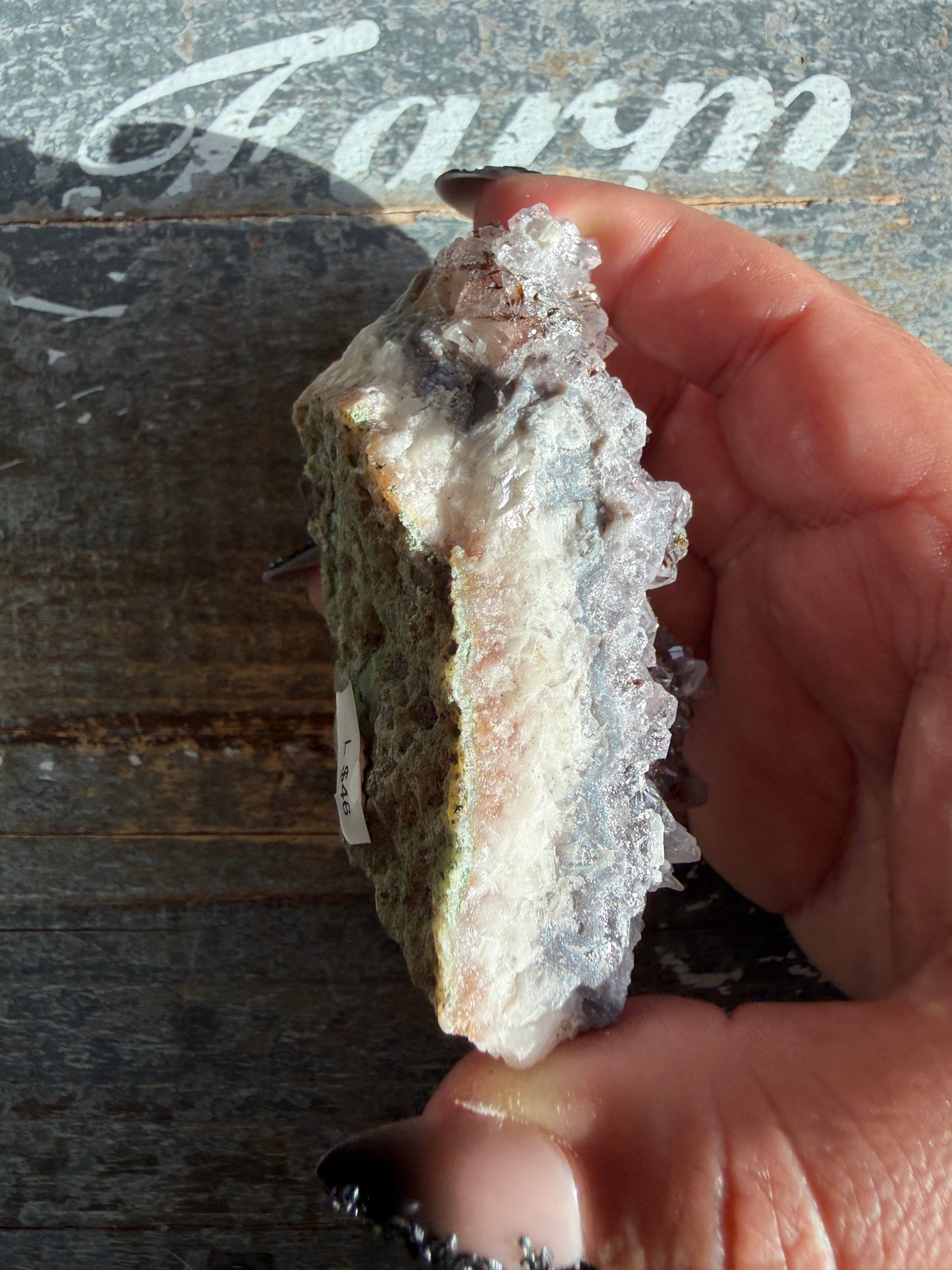 Amethyst with Hematite | Opt L