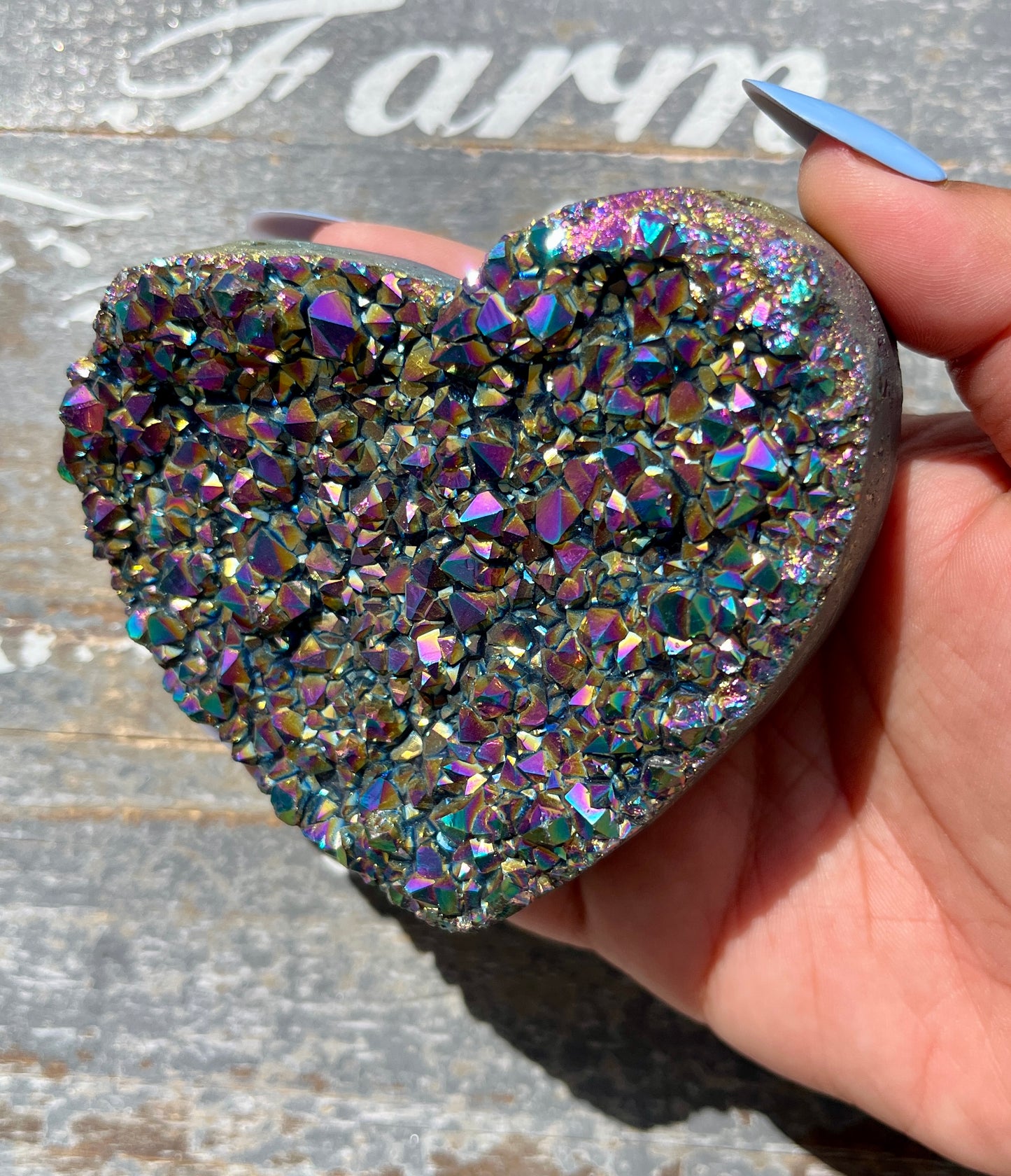 Gorgeous Aura Cluster Heart