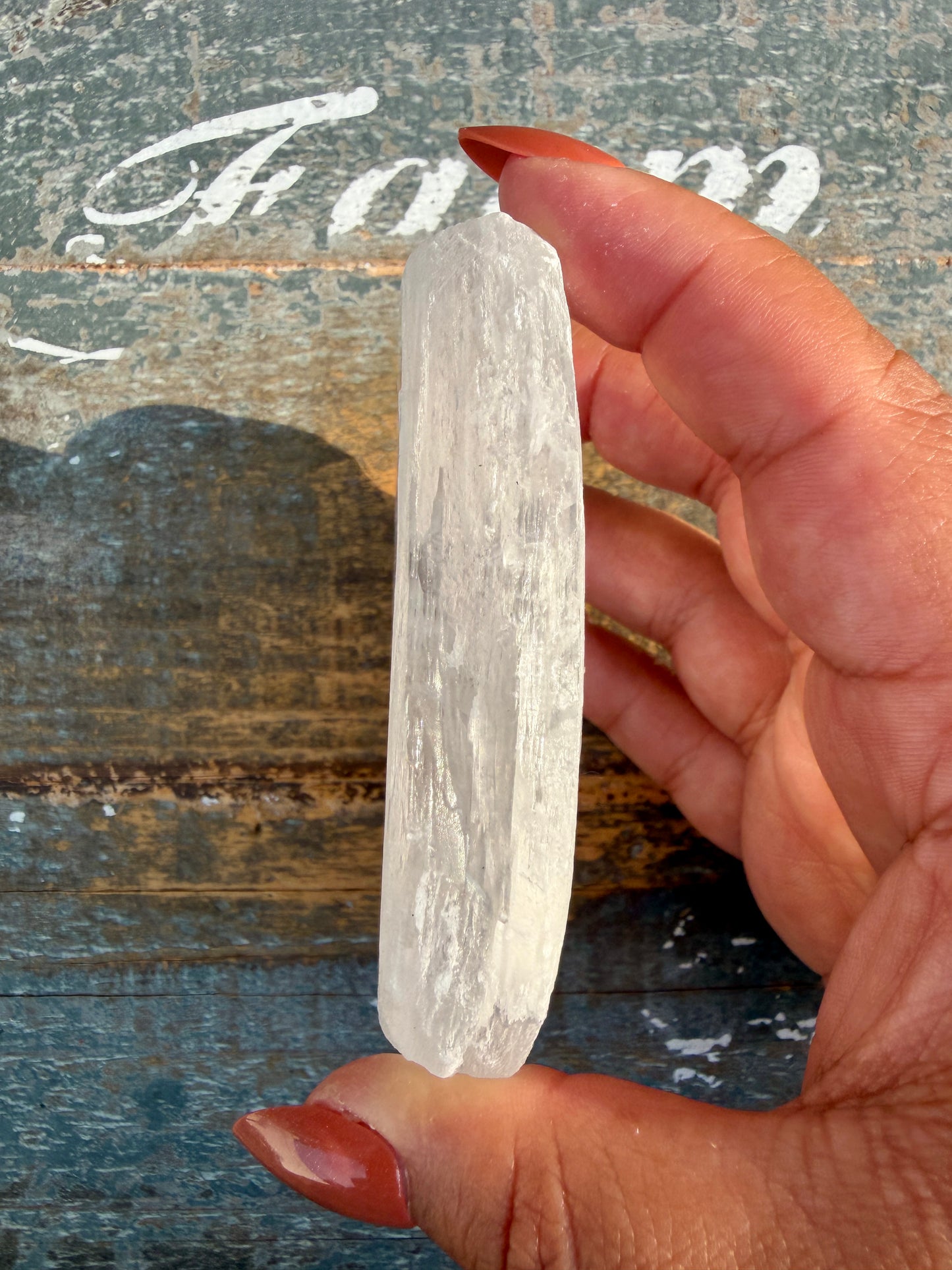 Gorgeous Finger Print Selenite | Opt T