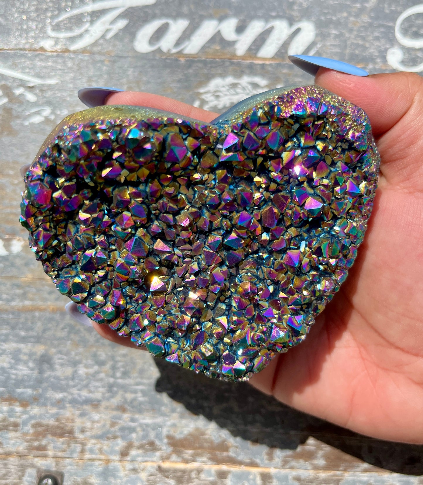 Gorgeous Aura Cluster Heart