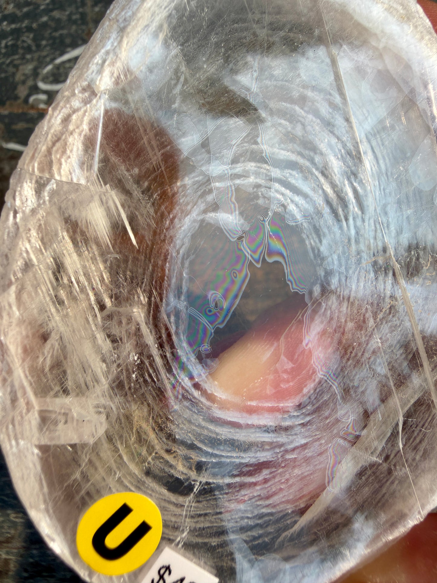 Gorgeous Finger Print Selenite | Opt U