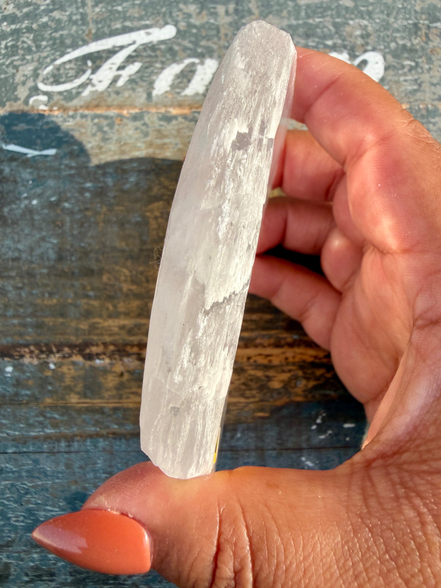 Gorgeous Finger Print Selenite | Opt U