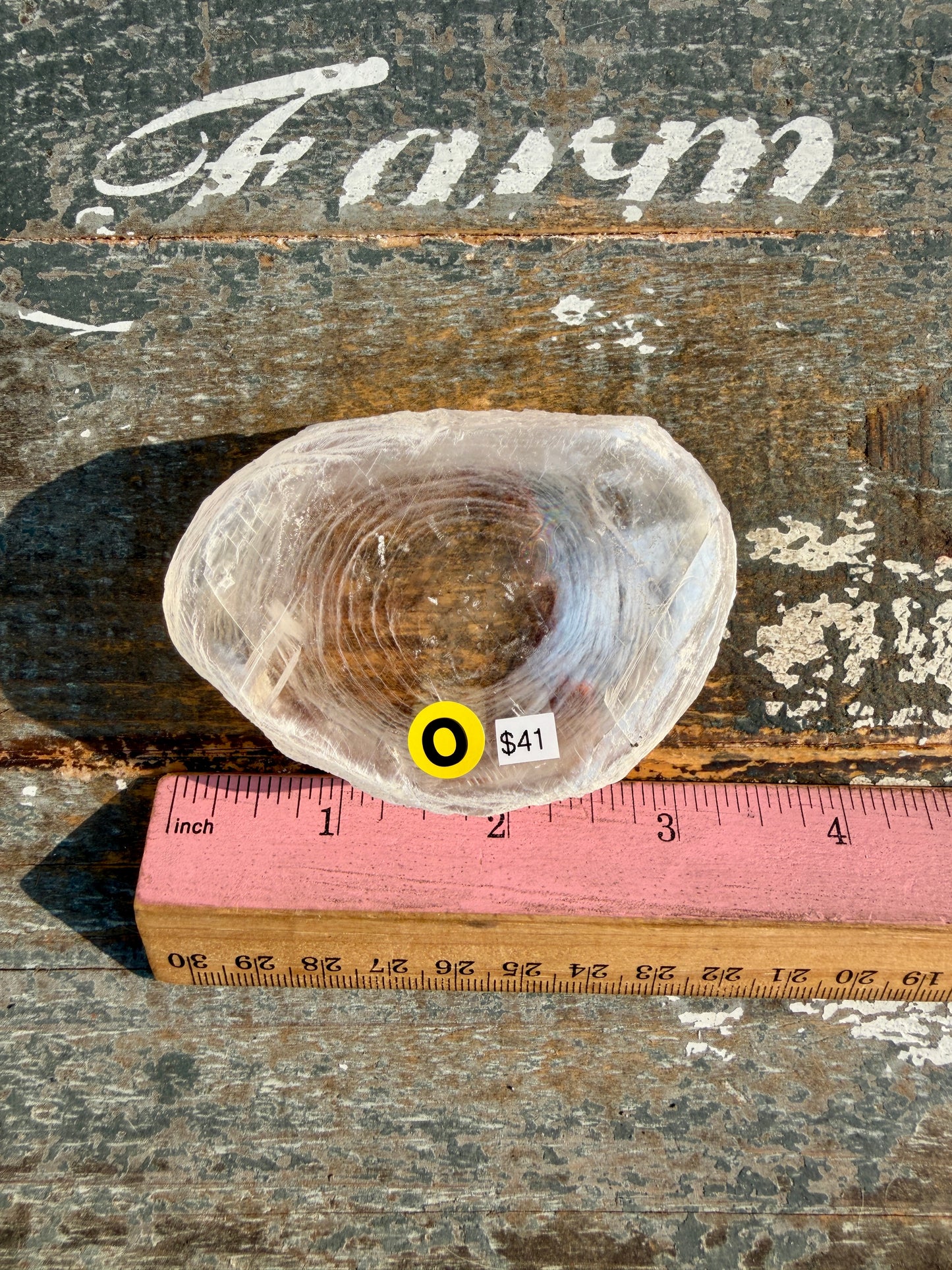 Gorgeous Finger Print Selenite | Opt O
