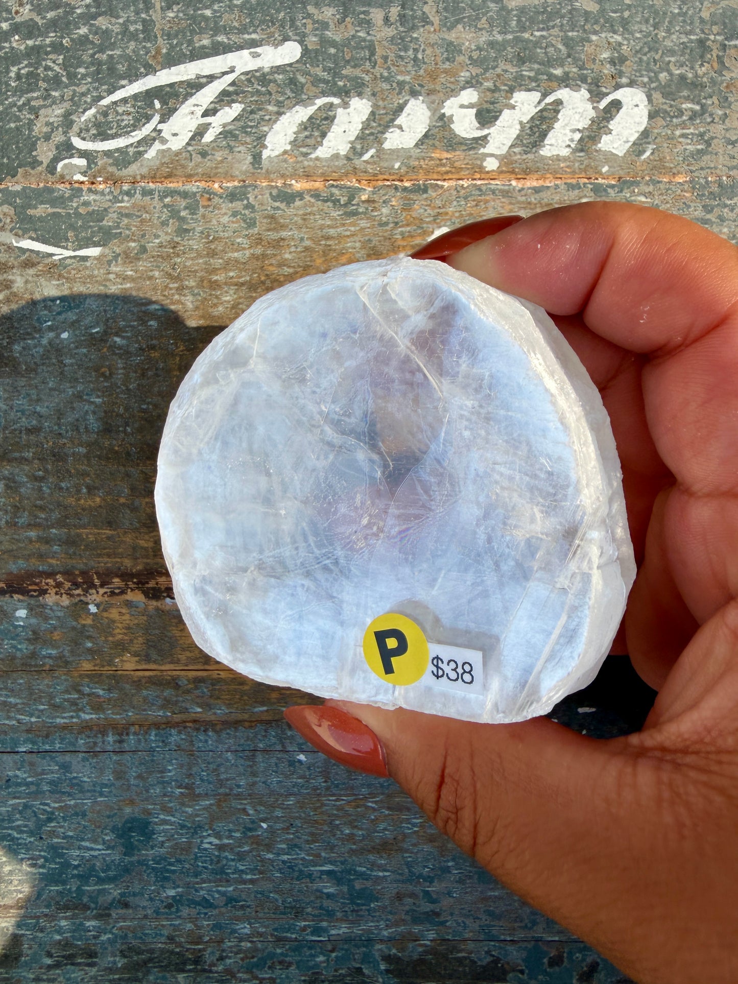 Gorgeous Finger Print Selenite | Opt P