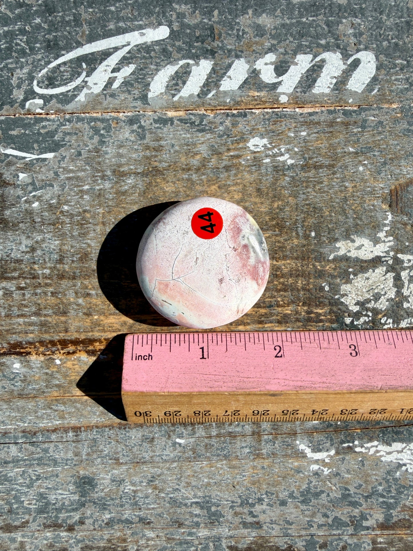 Colorful Unicorn Jasper Medallion | India | Opt 44