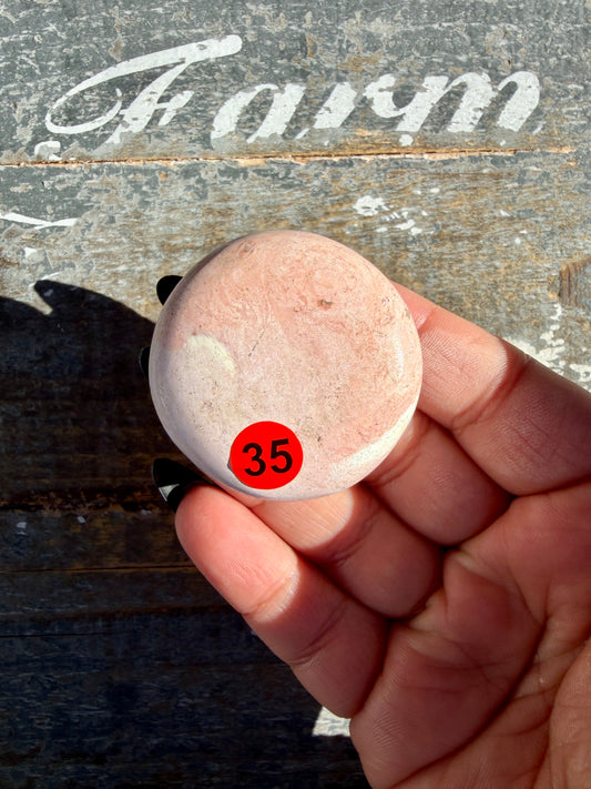 Colorful Unicorn Jasper Medallion | India | Opt 35