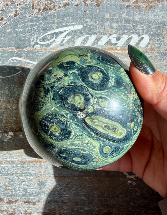 Gorgeous Kambaba Jasper Sphere from Madagascar | Opt C