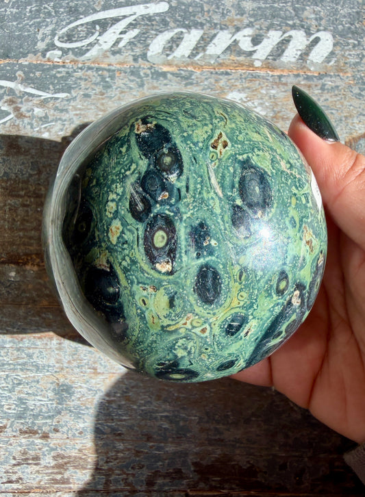 Gorgeous Kambaba Jasper Sphere from Madagascar | Opt E