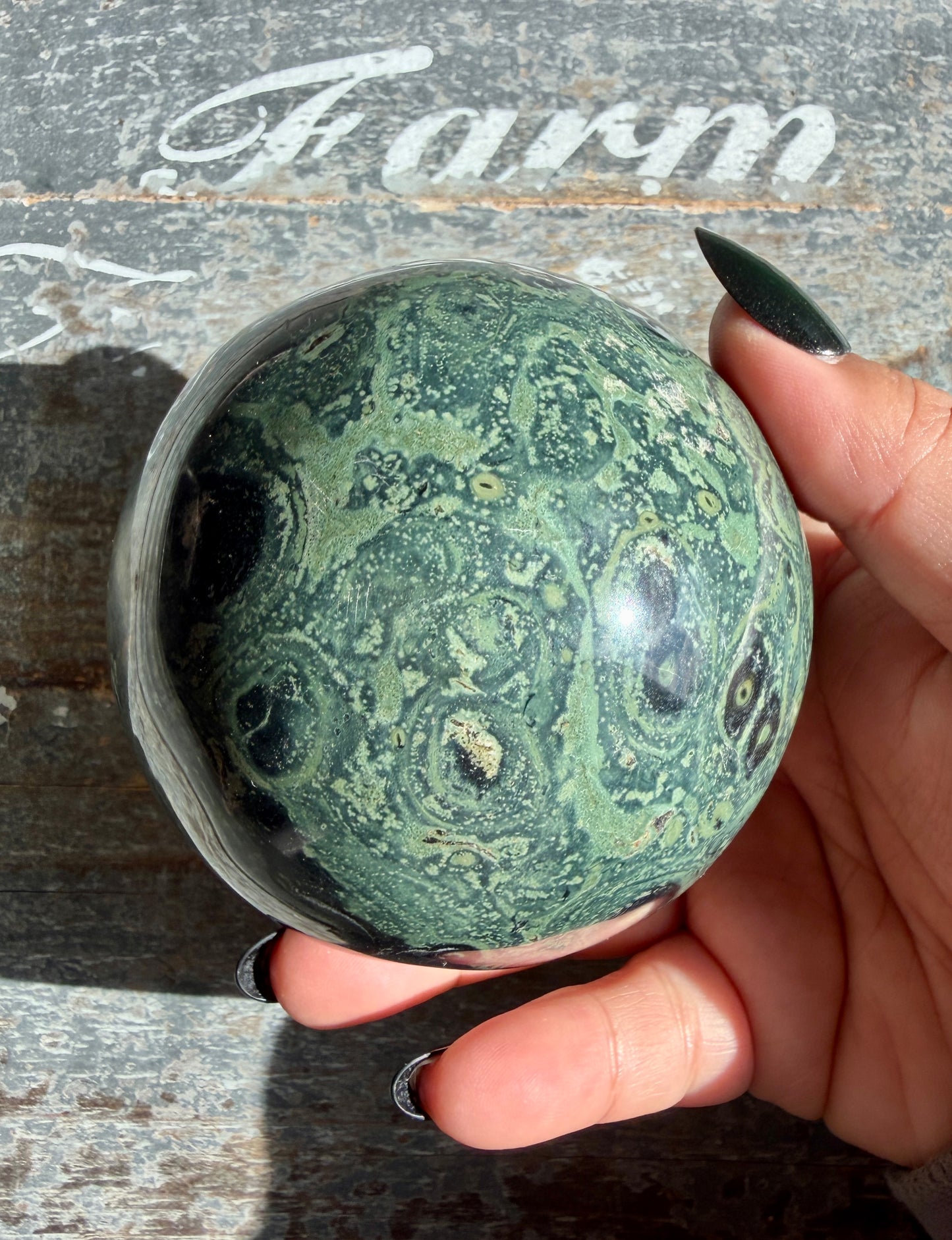 Gorgeous Kambaba Jasper Sphere from Madagascar | Opt E