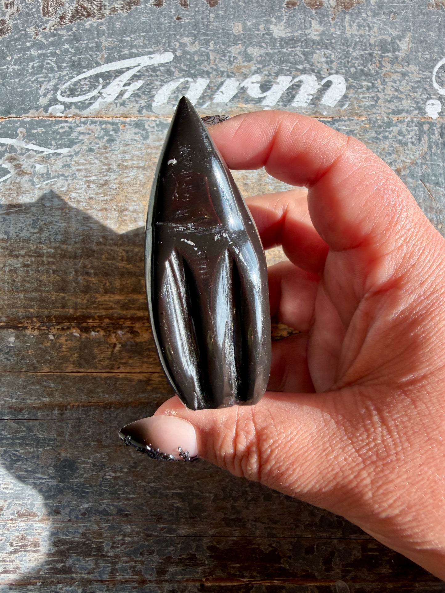 Black Marble Ghost Kitty | Opt B