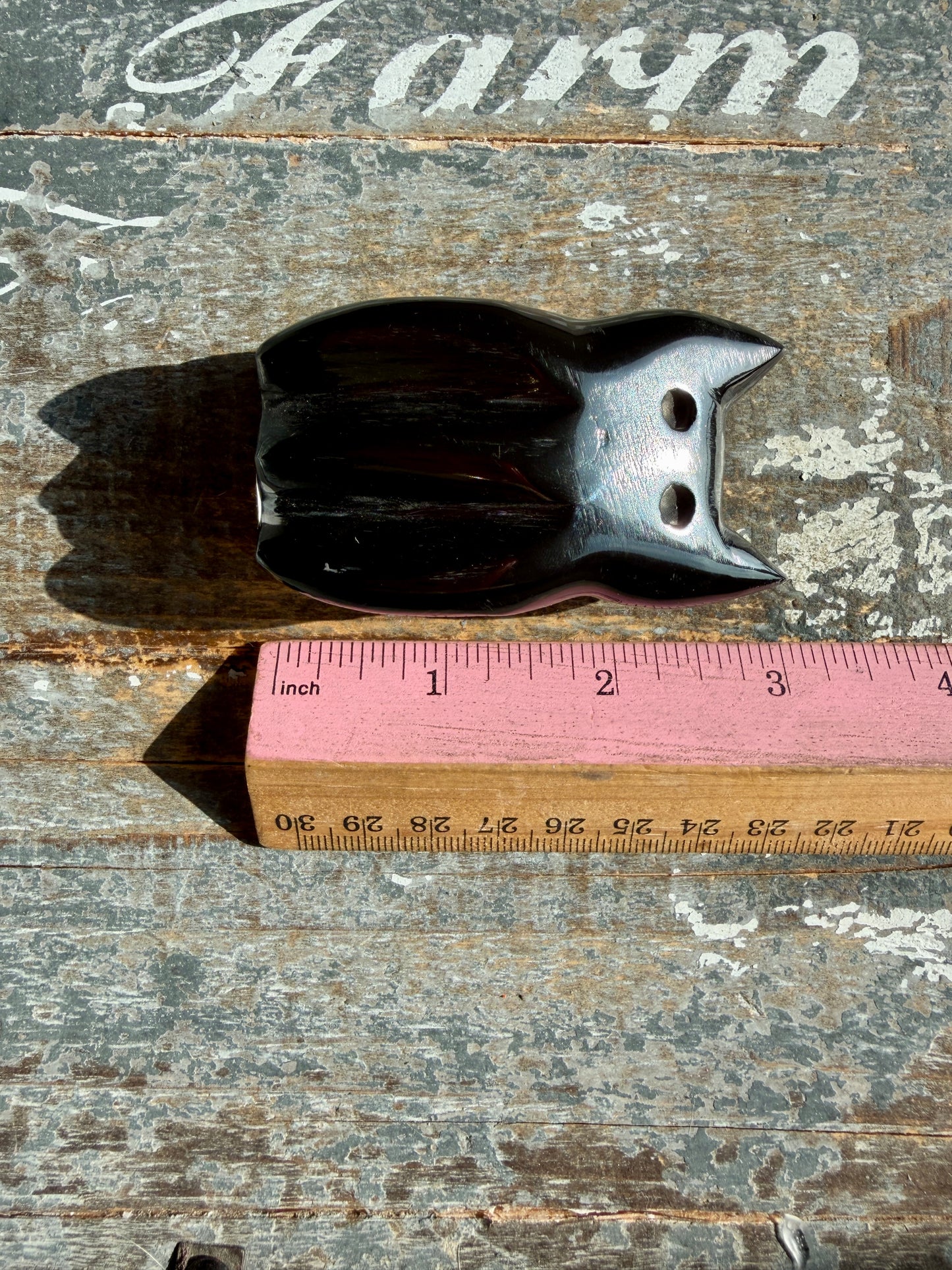 Black Marble Ghost Kitty | Opt B