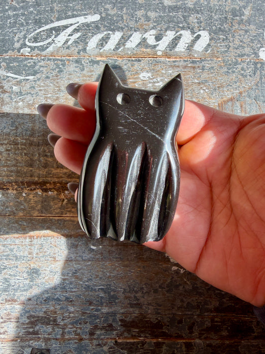 Black Marble Ghost Kitty | Opt A