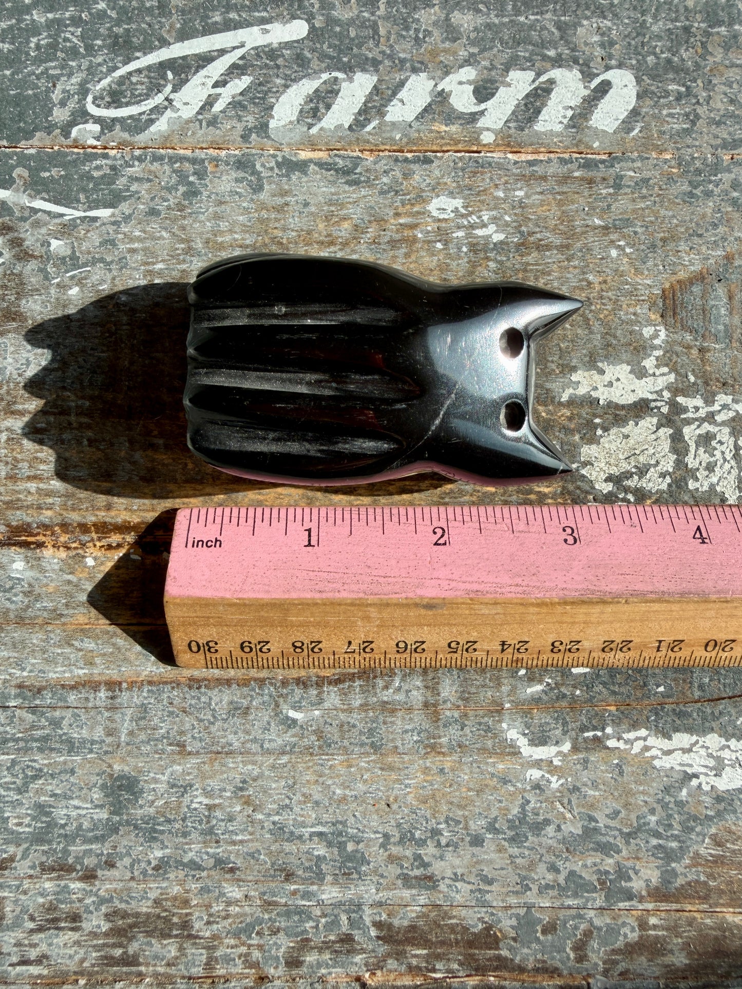 Black Marble Ghost Kitty | Opt A