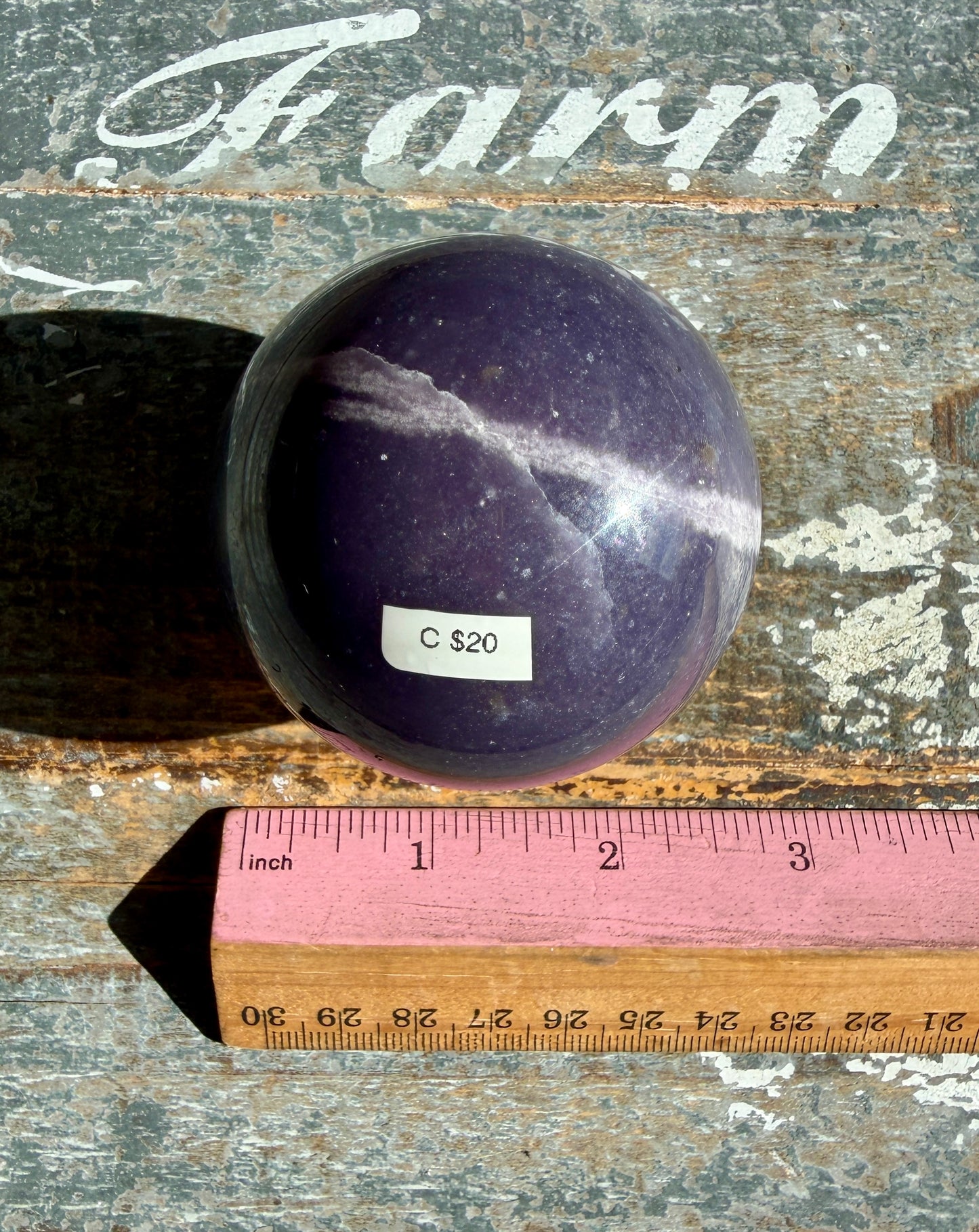 Gorgeous Lepidolite Sphere | Opt C
