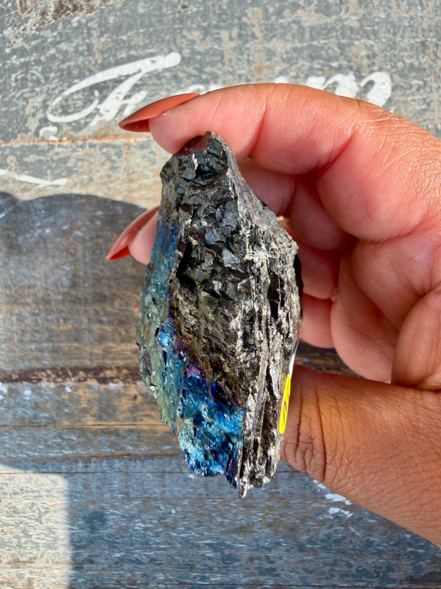 Gorgeous Rainbow Iridescent Carbon Specimen | Opt M