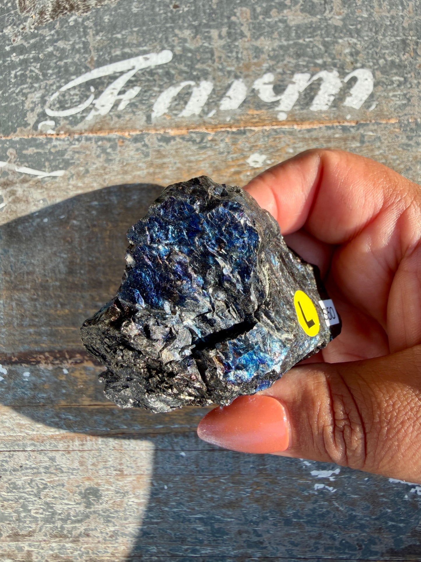 Gorgeous Rainbow Iridescent Carbon Specimen | Opt L