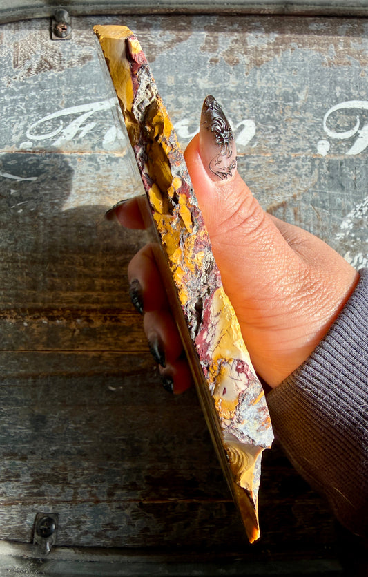 Gorgeous Mookaite Slab | Opt J | Australia