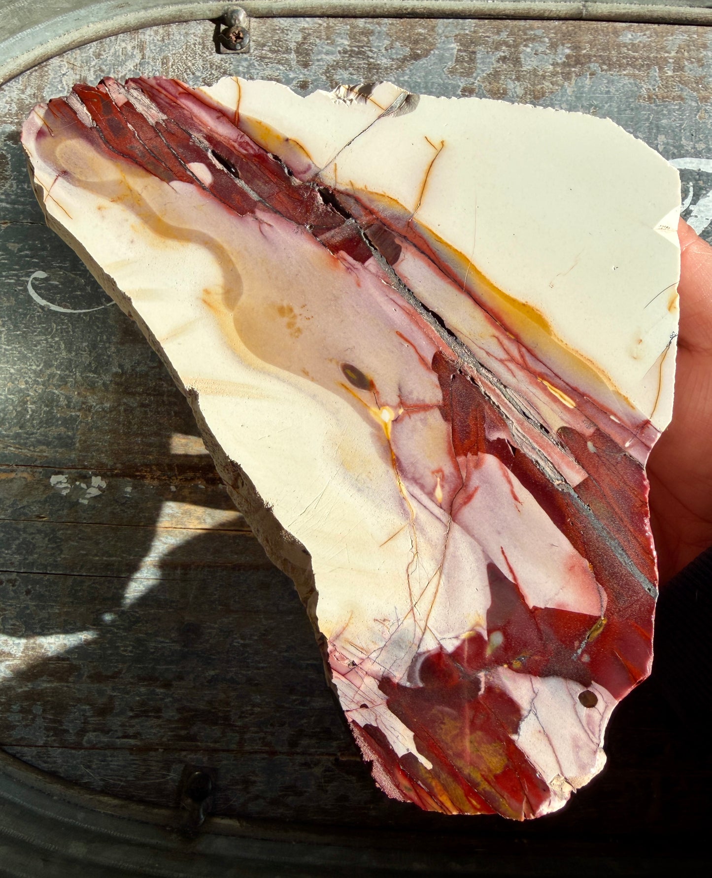 Gorgeous Mookaite Slab | Opt P | Australia