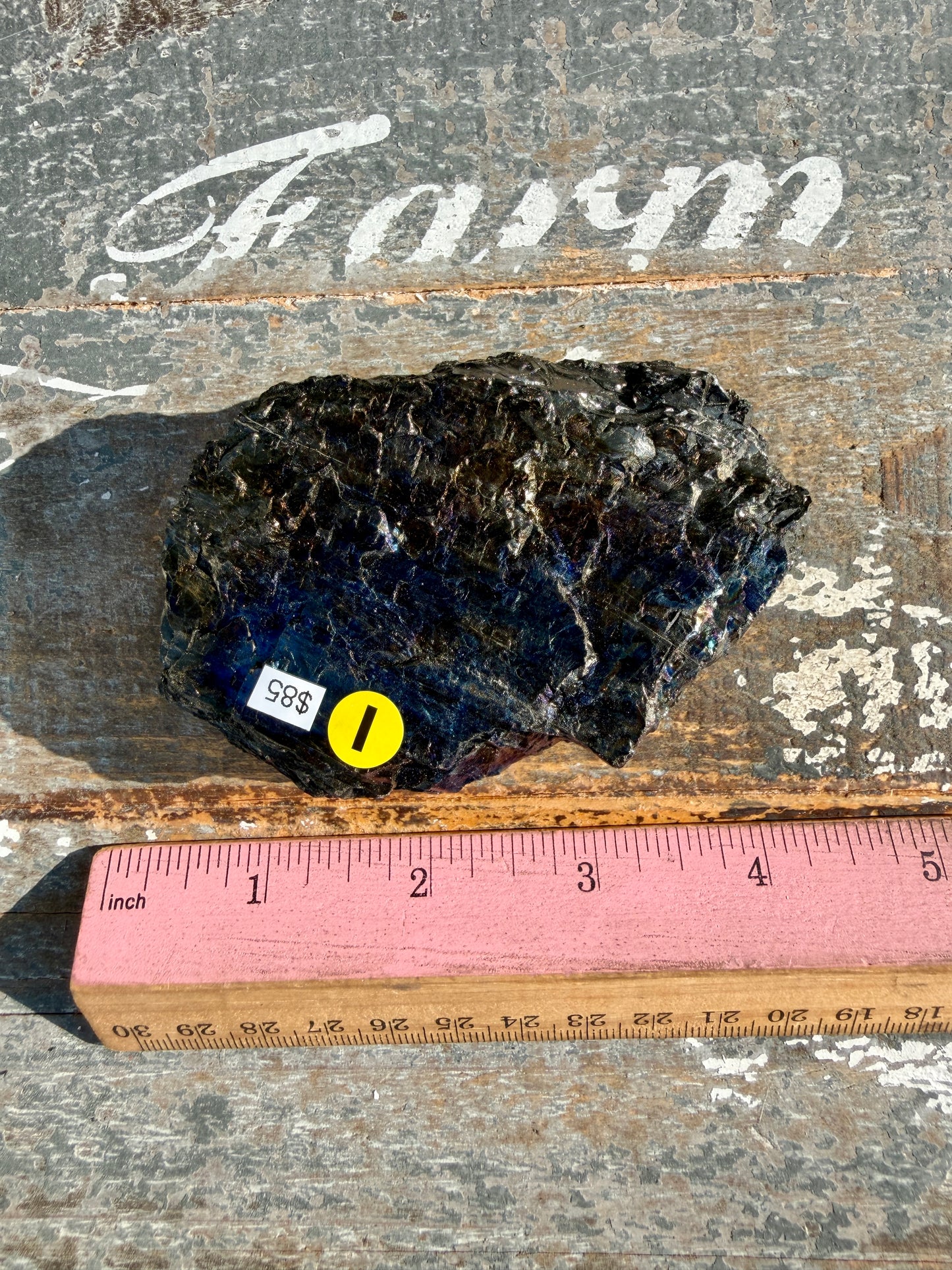 Gorgeous Rainbow Iridescent Carbon Specimen | Opt I