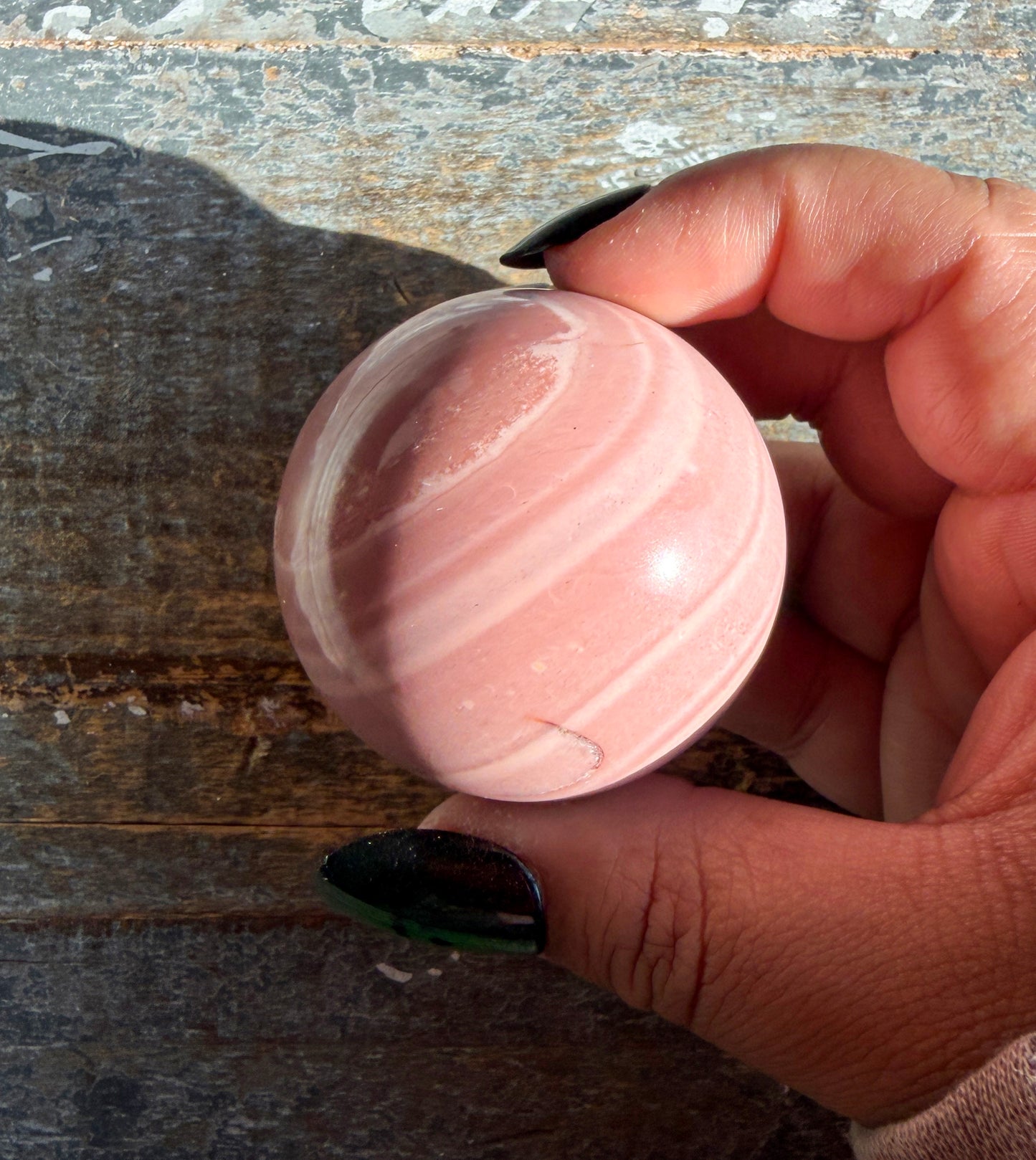Gorgeous Pink Opal Sphere from Australia | Opt I