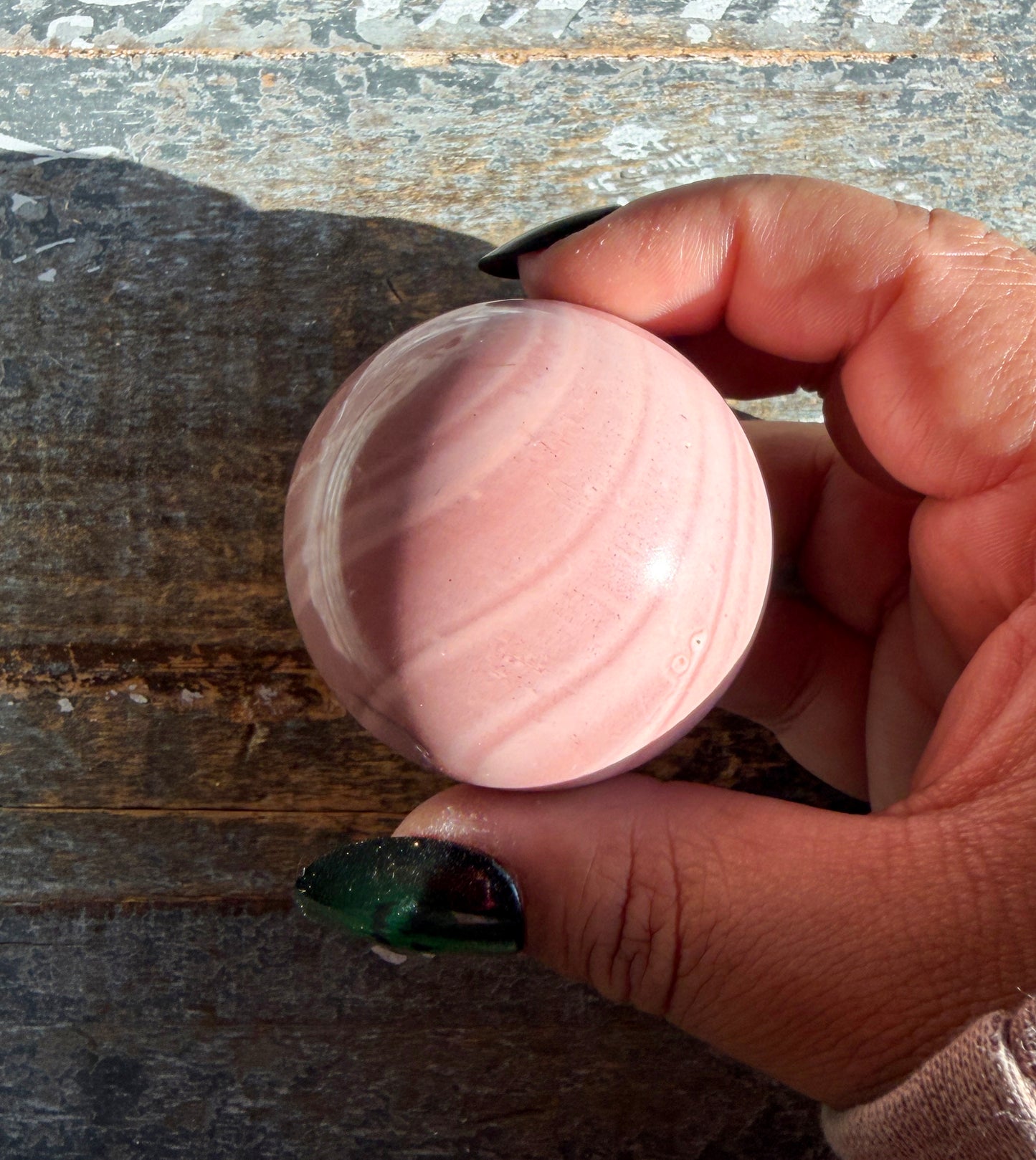 Gorgeous Pink Opal Sphere from Australia | Opt I
