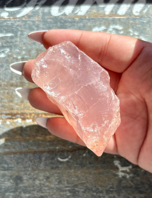 Gorgeous High Grade Raw Rose Quartz from Africa