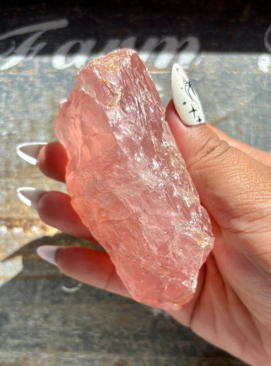 Gorgeous High Grade Raw Rose Quartz from Africa