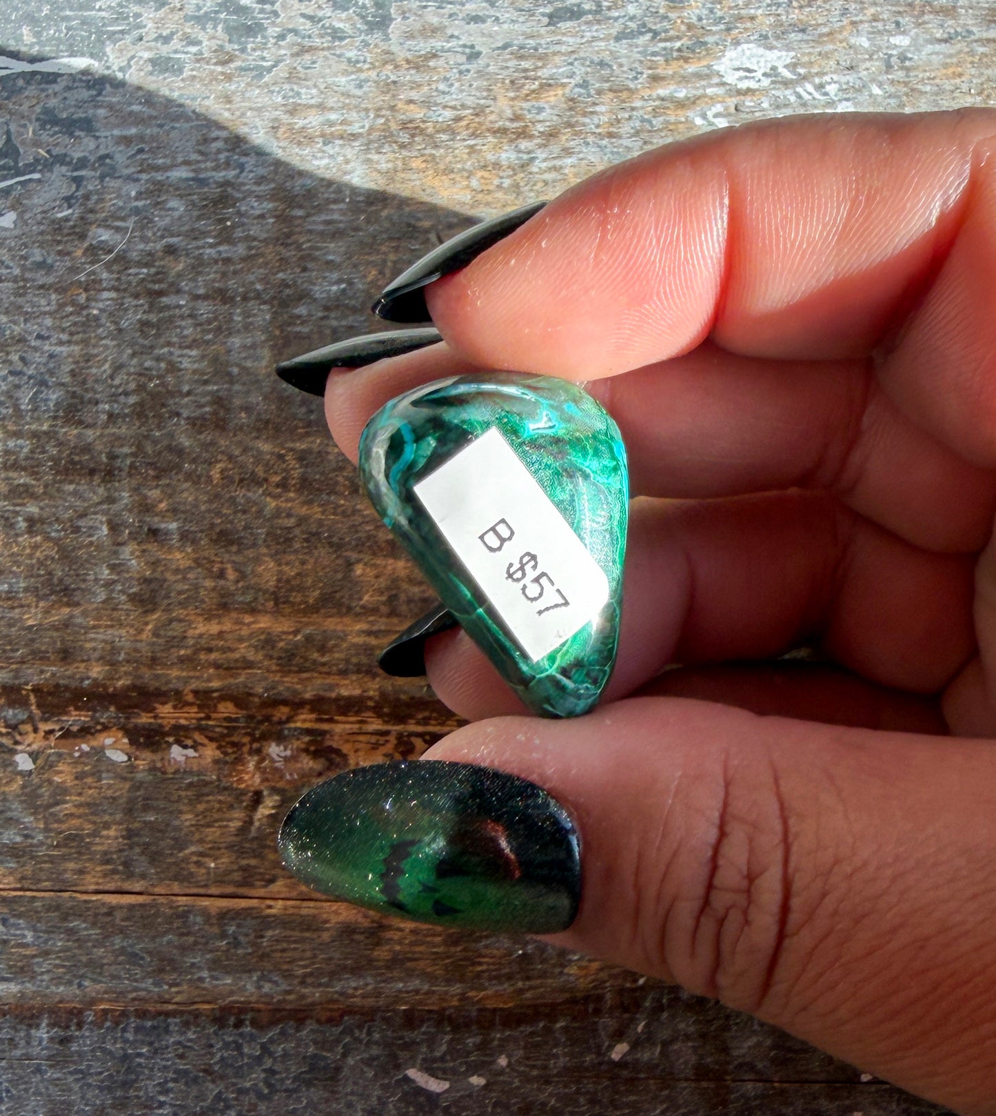 Gorgeous Malachite & Chrysocolla Tumble | Opt B