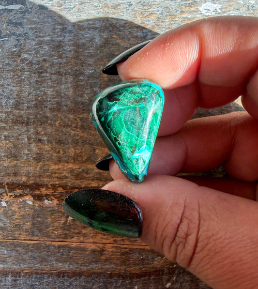 Gorgeous Malachite & Chrysocolla Tumble | Opt B