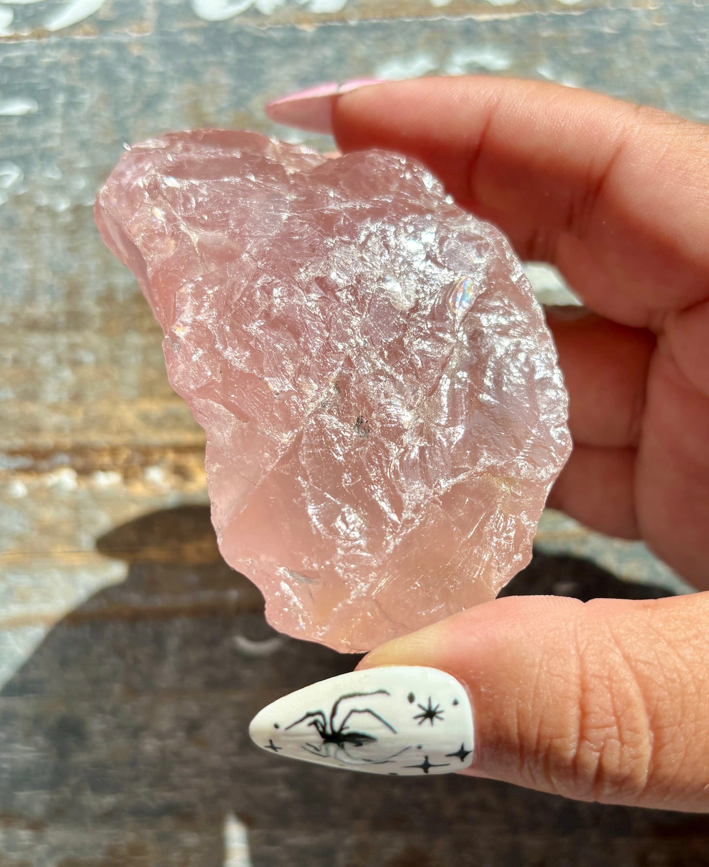 Gorgeous High Grade Raw Rose Quartz from Africa