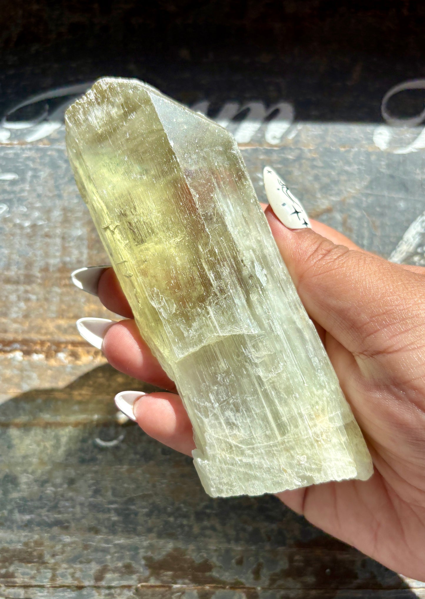 Gorgeous Yellow/Green Triphane Kunzite *Collector Piece from Afghanistan