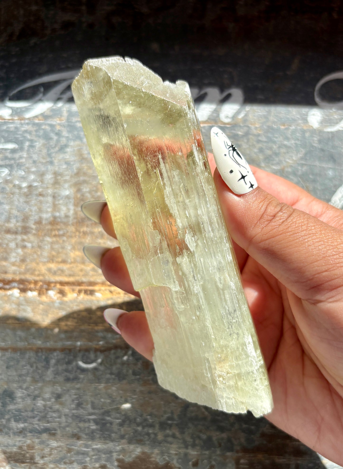 Gorgeous Yellow/Green Triphane Kunzite *Collector Piece from Afghanistan