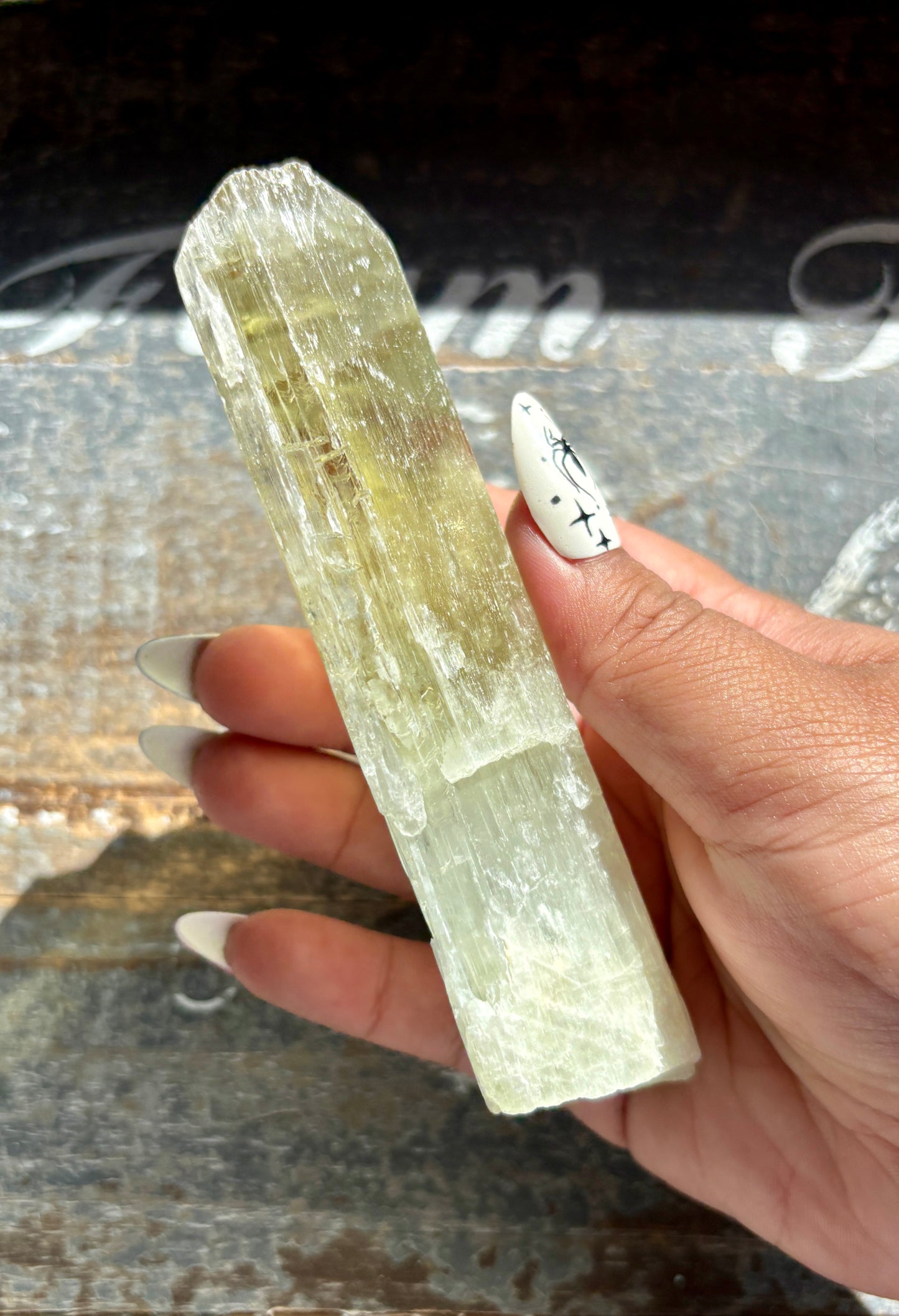 Gorgeous Yellow/Green Triphane Kunzite *Collector Piece from Afghanistan