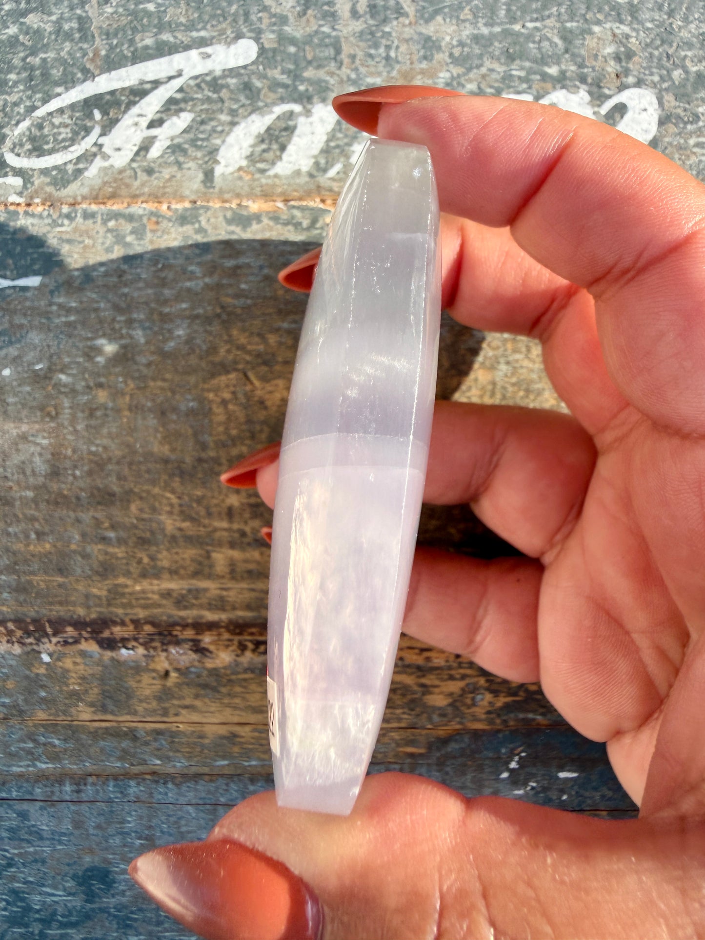 Gorgeous Yttrium Fluorite Palm Stone | Opt 17