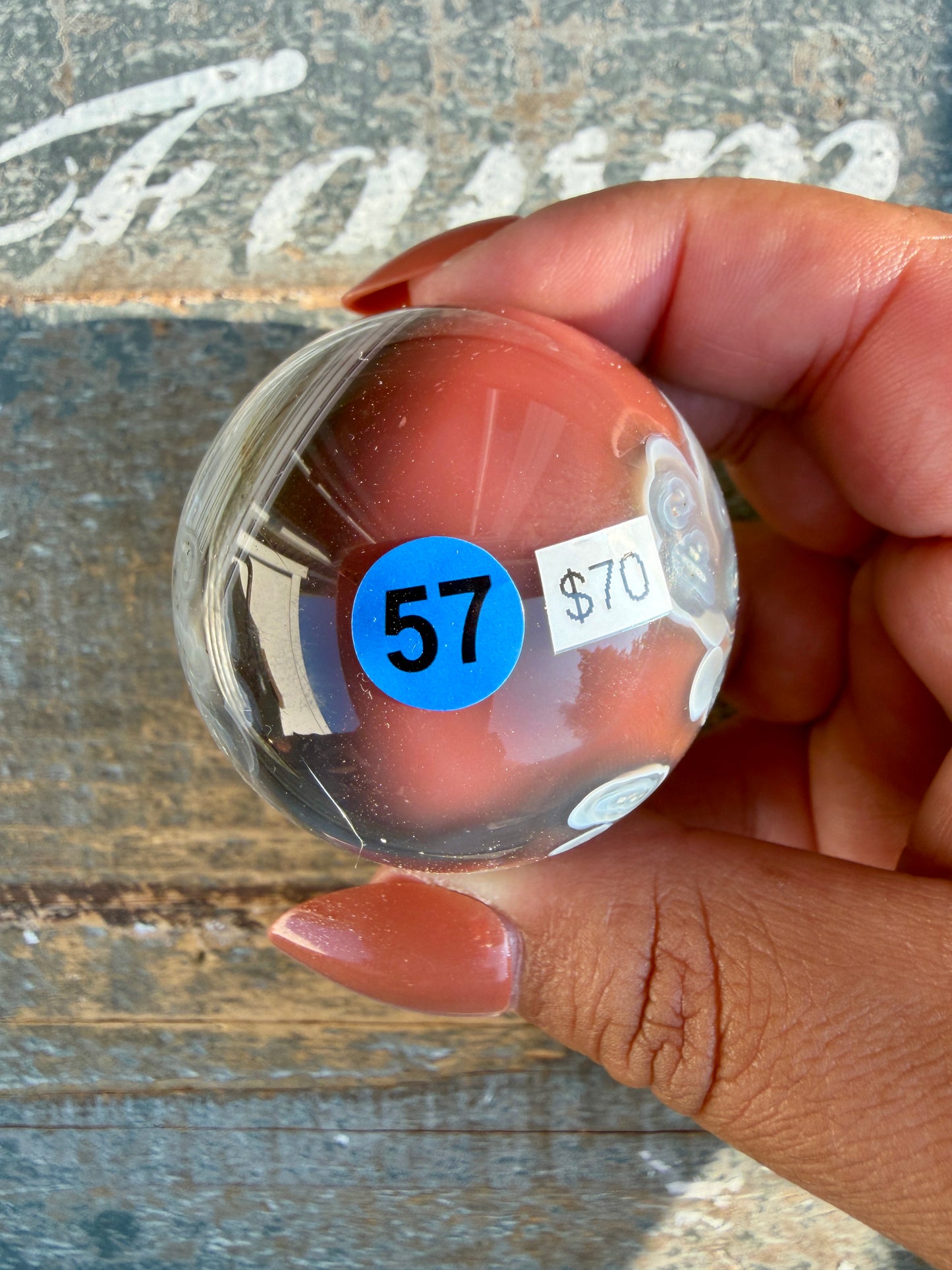 Gorgeous Swazi Agate Sphere | Opt 57