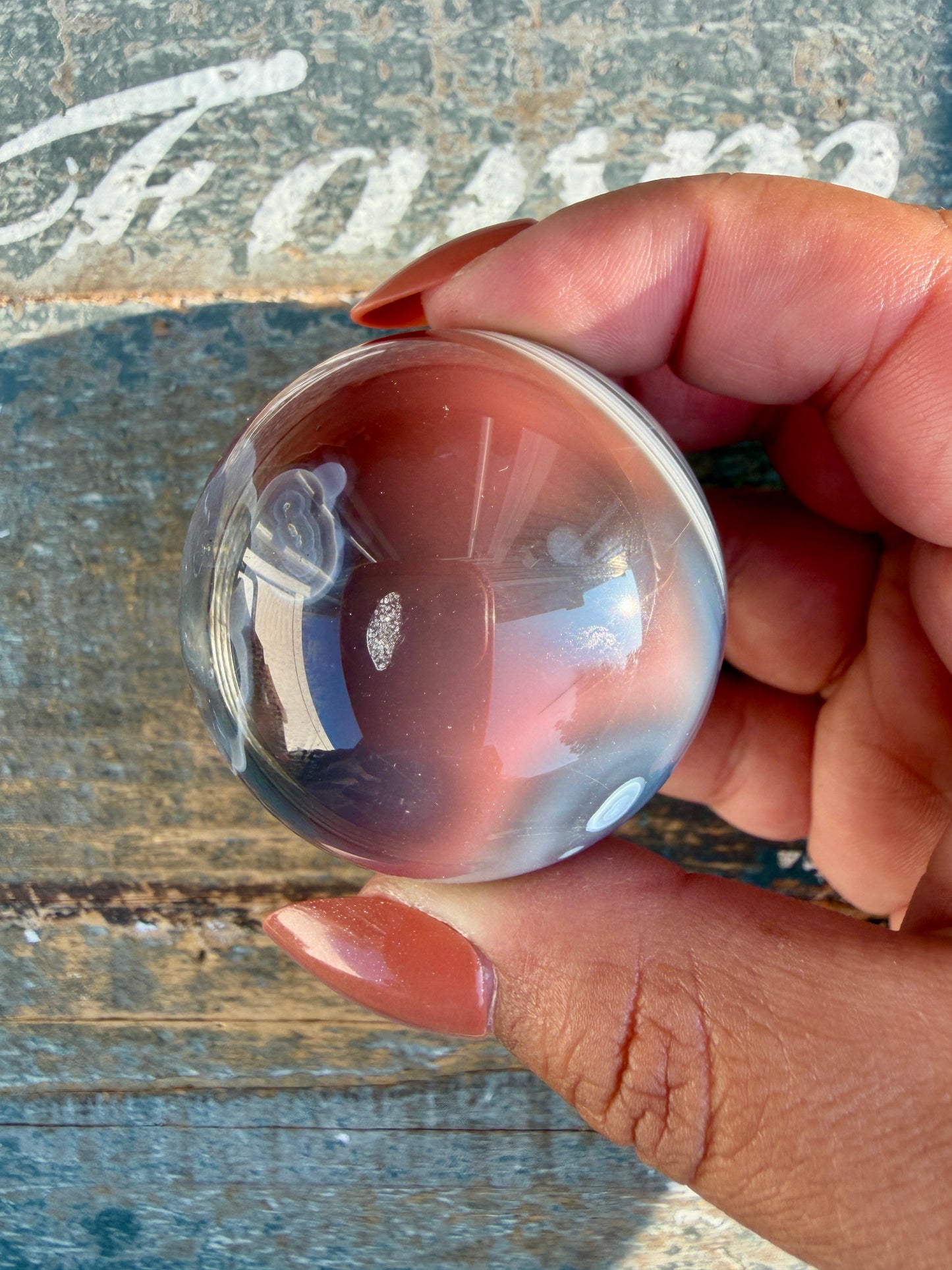 Gorgeous Swazi Agate Sphere | Opt 57