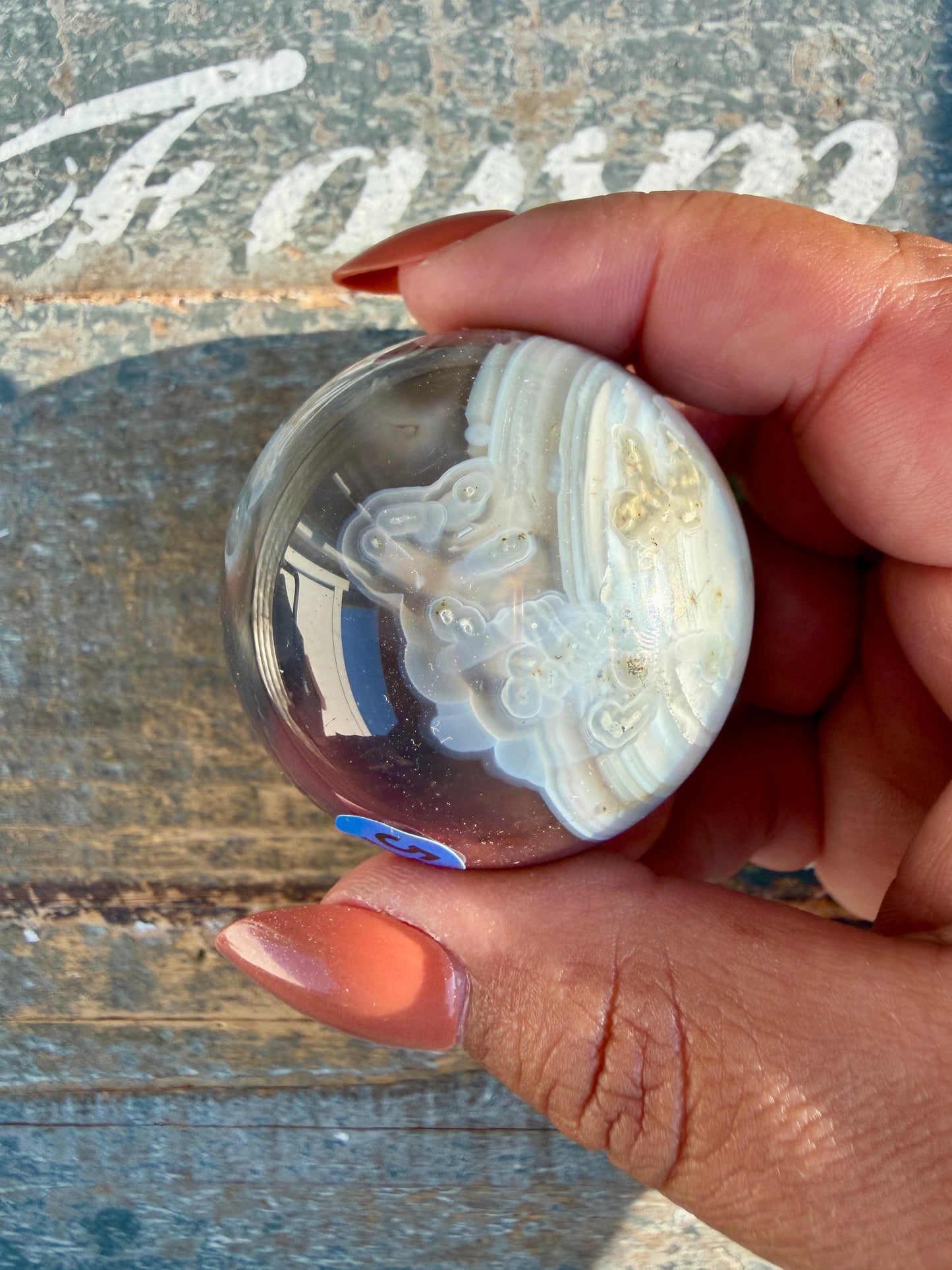 Gorgeous Swazi Agate Sphere | Opt 57