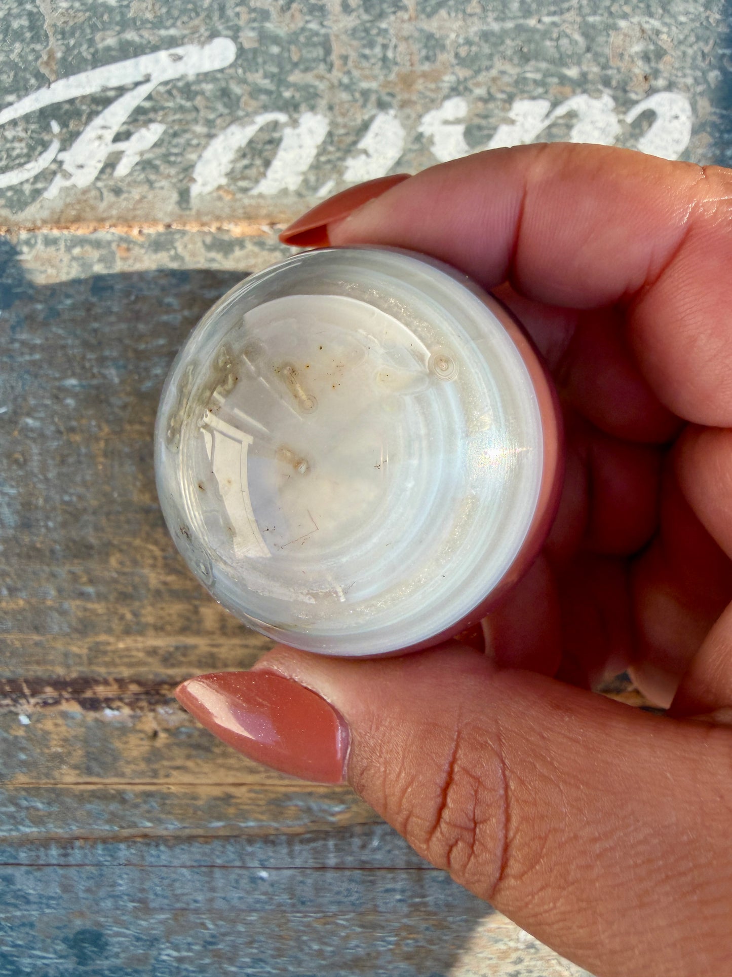 Gorgeous Swazi Agate Sphere | Opt 57