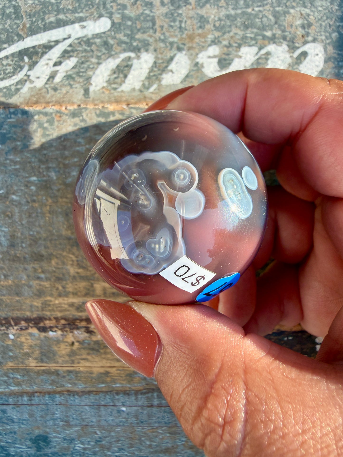 Gorgeous Swazi Agate Sphere | Opt 57