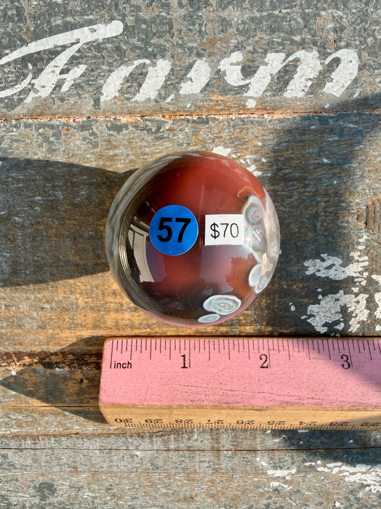 Gorgeous Swazi Agate Sphere | Opt 57