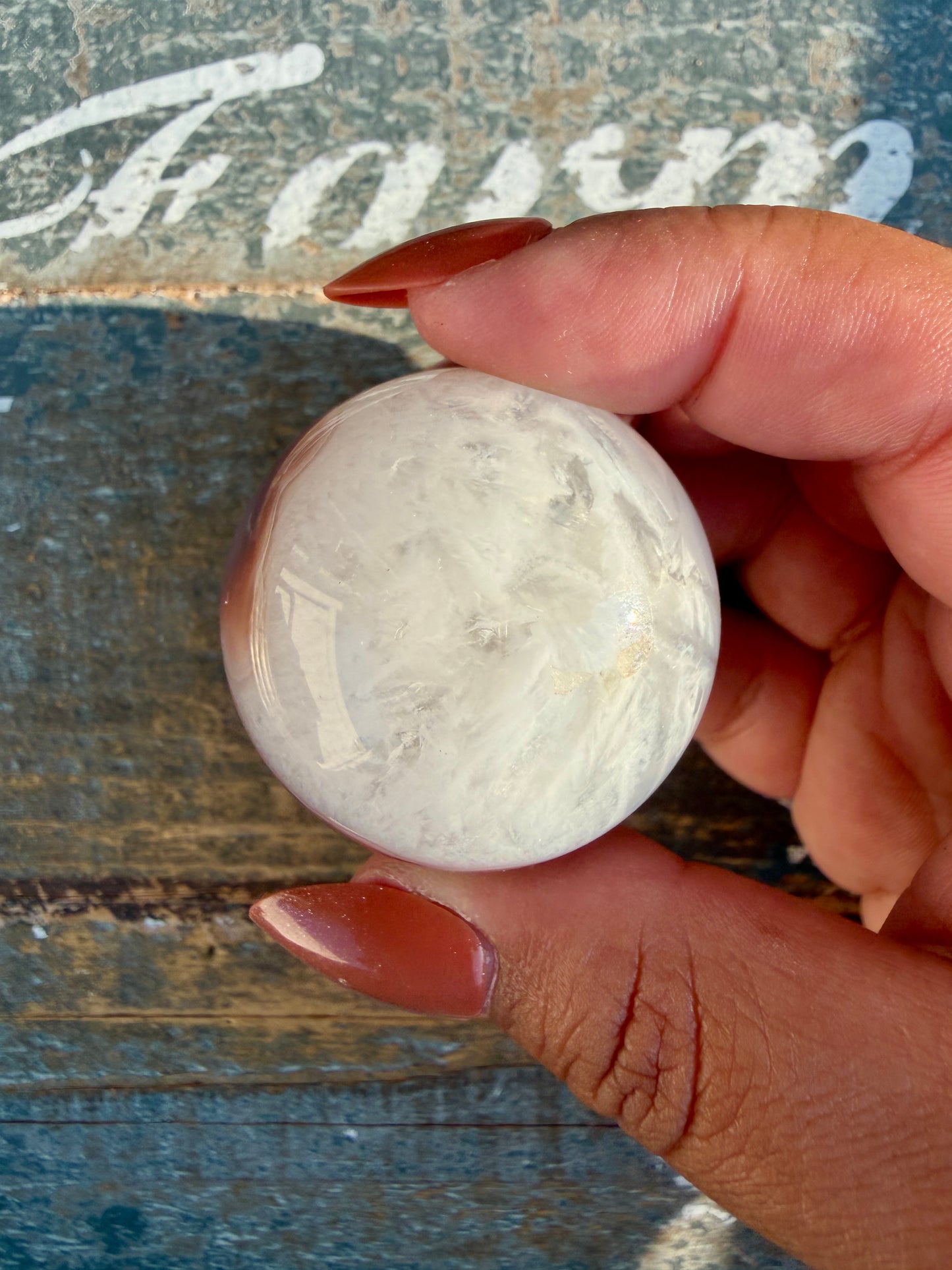 Gorgeous Swazi Agate Sphere | Opt 59